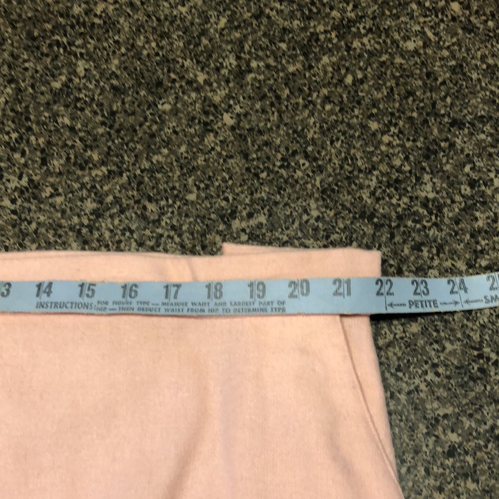 Vintage Pink Skirt Suit Handmade Size 20/22 - Picture 8 of 14